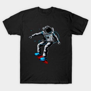 astronaut exploring universe T-Shirt